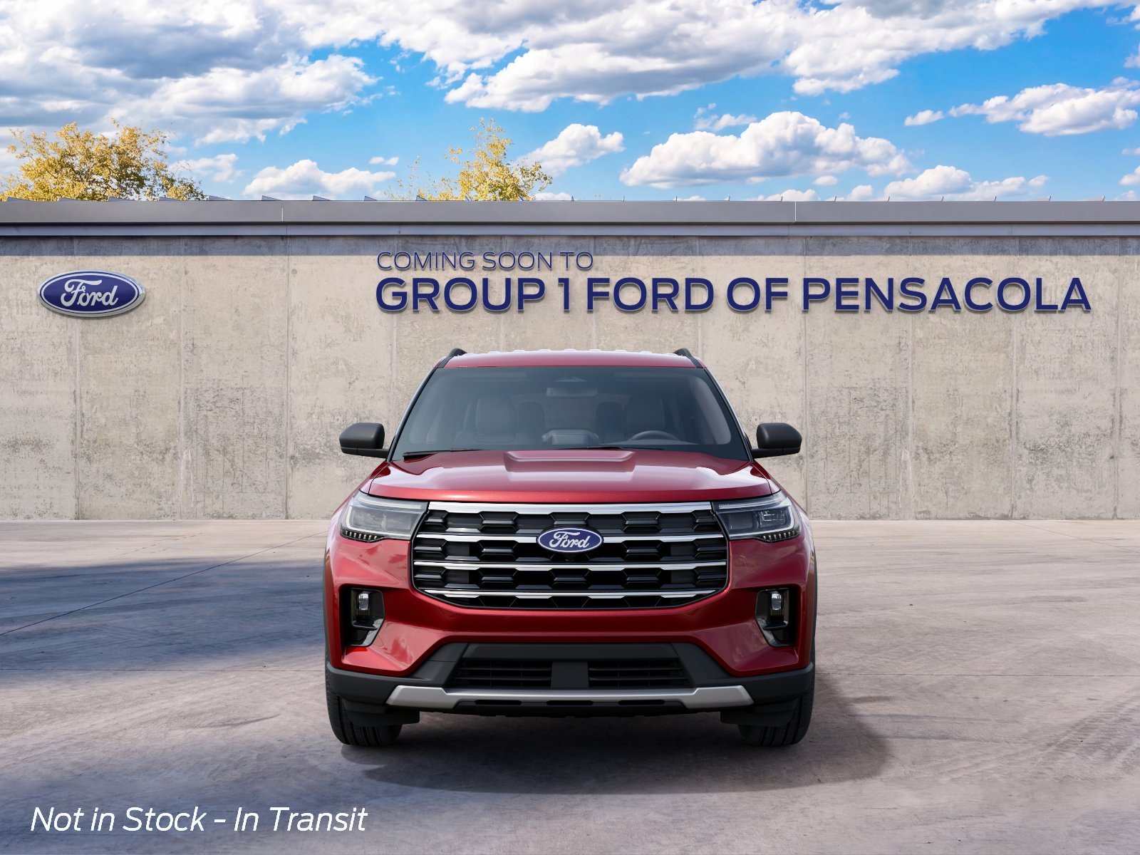 New 2027 Ruby Red Metallic Tinted Clearcoat Ford Active image 3