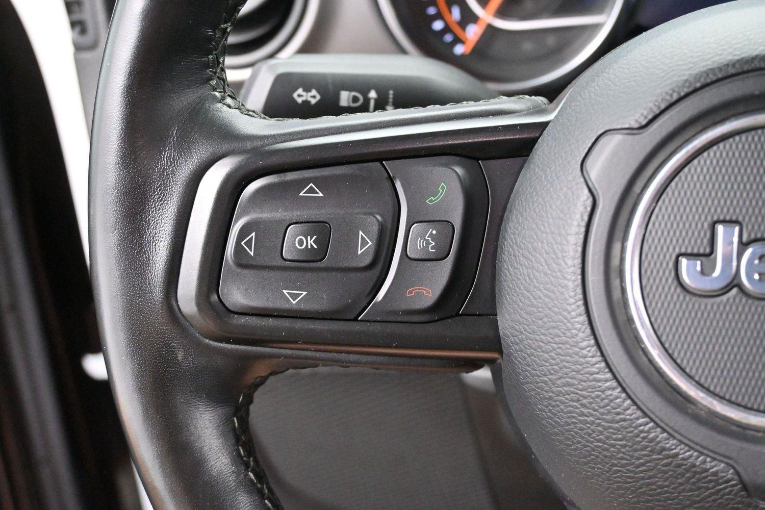 Used 2021 Black Clearcoat Jeep Willys image 17
