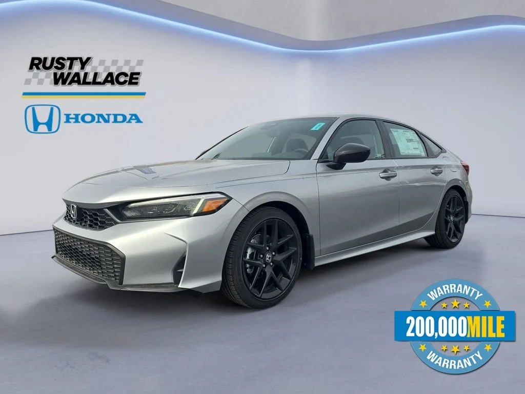 New 2026 Solar Silver Metallic Honda Sport image 1