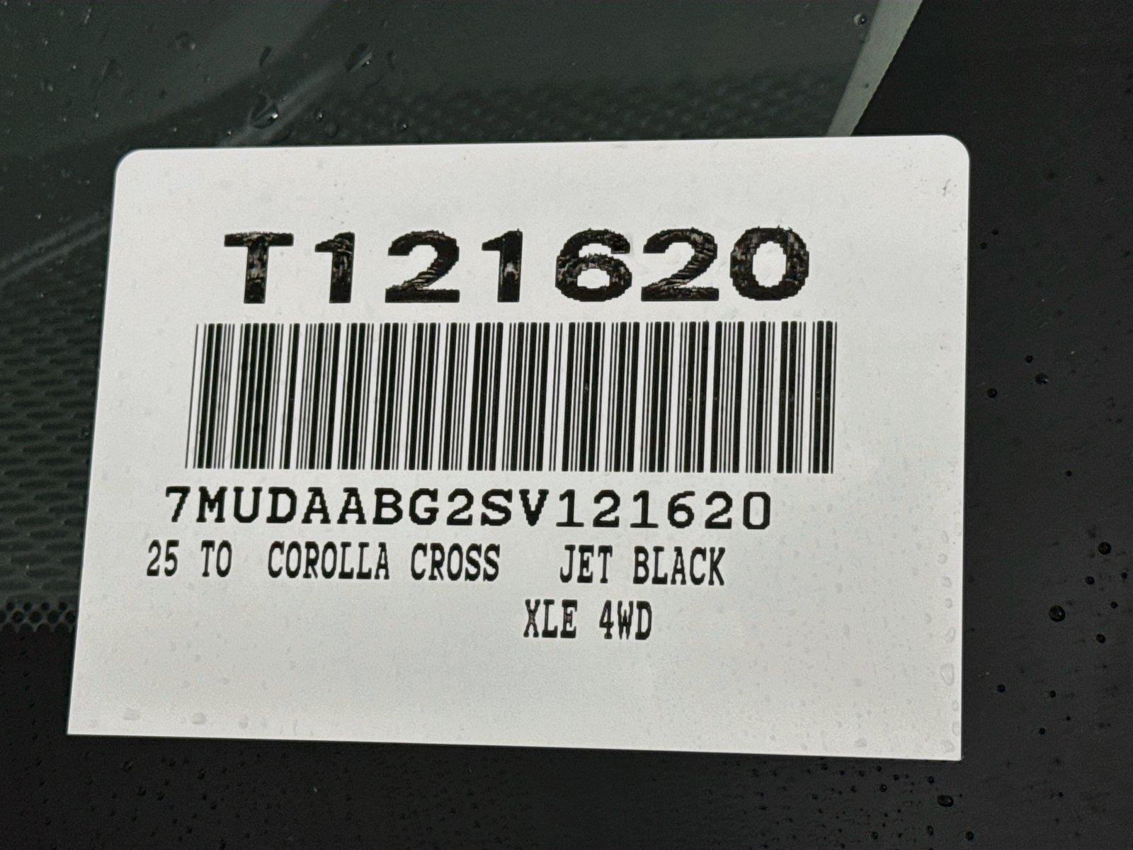 Certified Used 2025 Jet Black Toyota XLE image 46