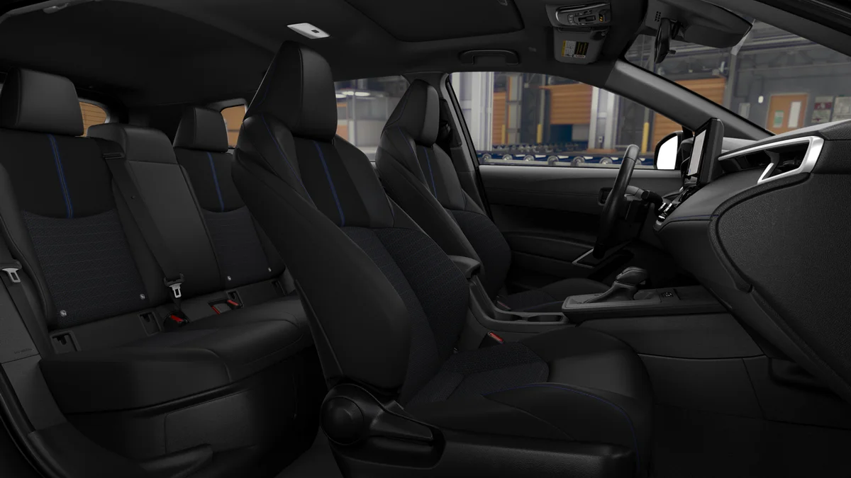 New 2026 Wind Chill Pearl with Jet Black roof Toyota Hybrid SE image 20