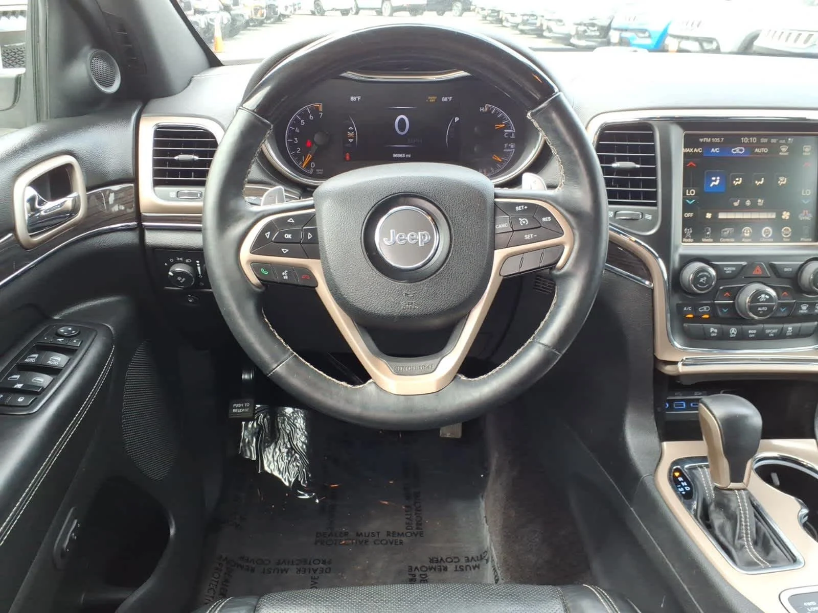 Certified Used 2017 Bright White Clearcoat Jeep Overland image 14