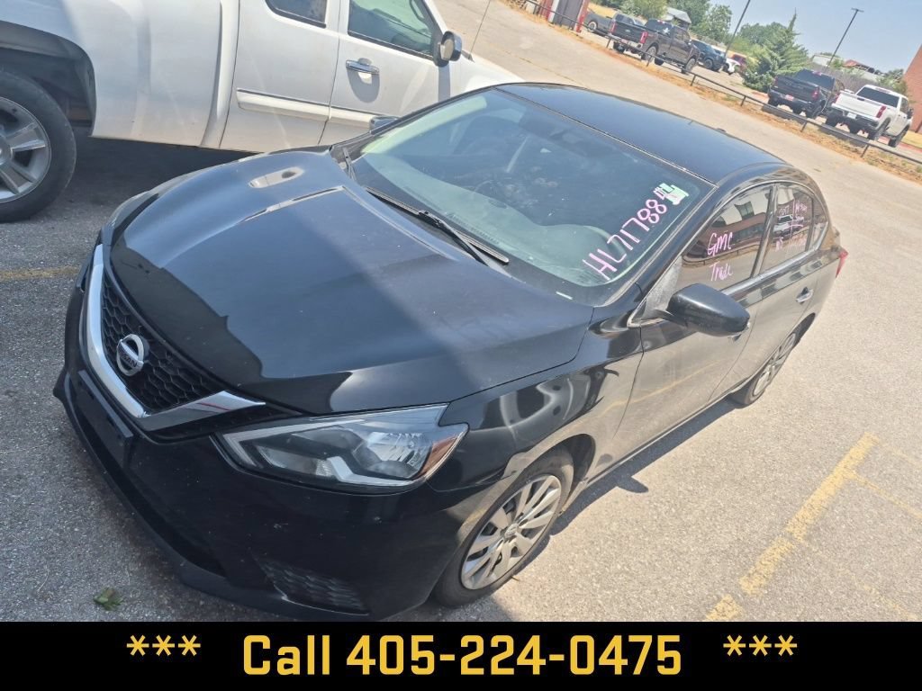 Used 2017 Nissan Sentra SV with VIN 3N1AB7AP5HL717885 for sale in Chickasha, OK