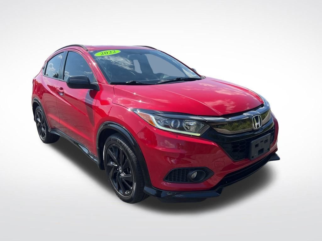 Used 2022 Honda HR-V Sport with VIN 3CZRU6H12NM715386 for sale in Clinton, MI