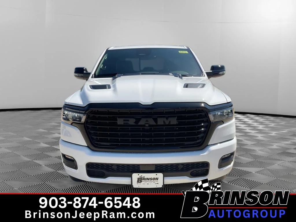 New 2027 Bright White Clearcoat RAM Laramie image 2