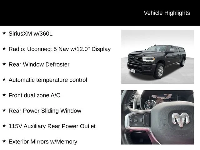 Used 2023 Gray Ram Laramie Mega Cab 4x4 6