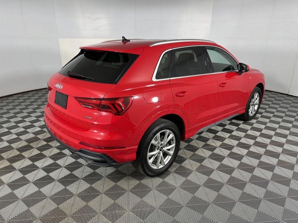 Used 2025 Progressive Red Metallic Audi Premium Plus image 8