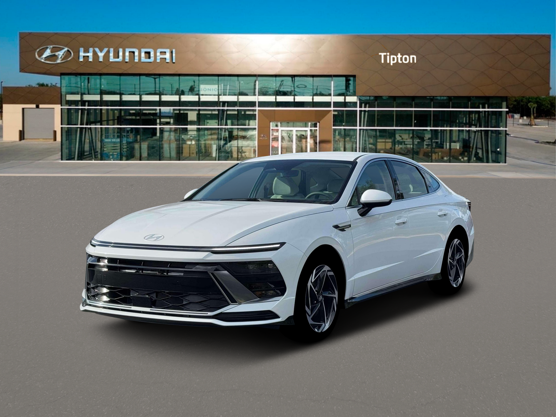 New 2026 White Hyundai SEL Sport image 1