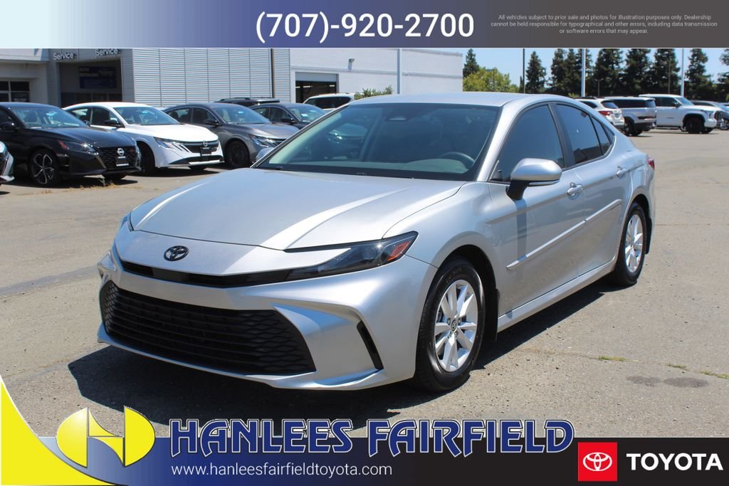 Certified Used 2025 Silver Toyota LE image 3