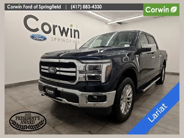 New 2026 Antimatter Blue Metallic Ford Lariat® image 1