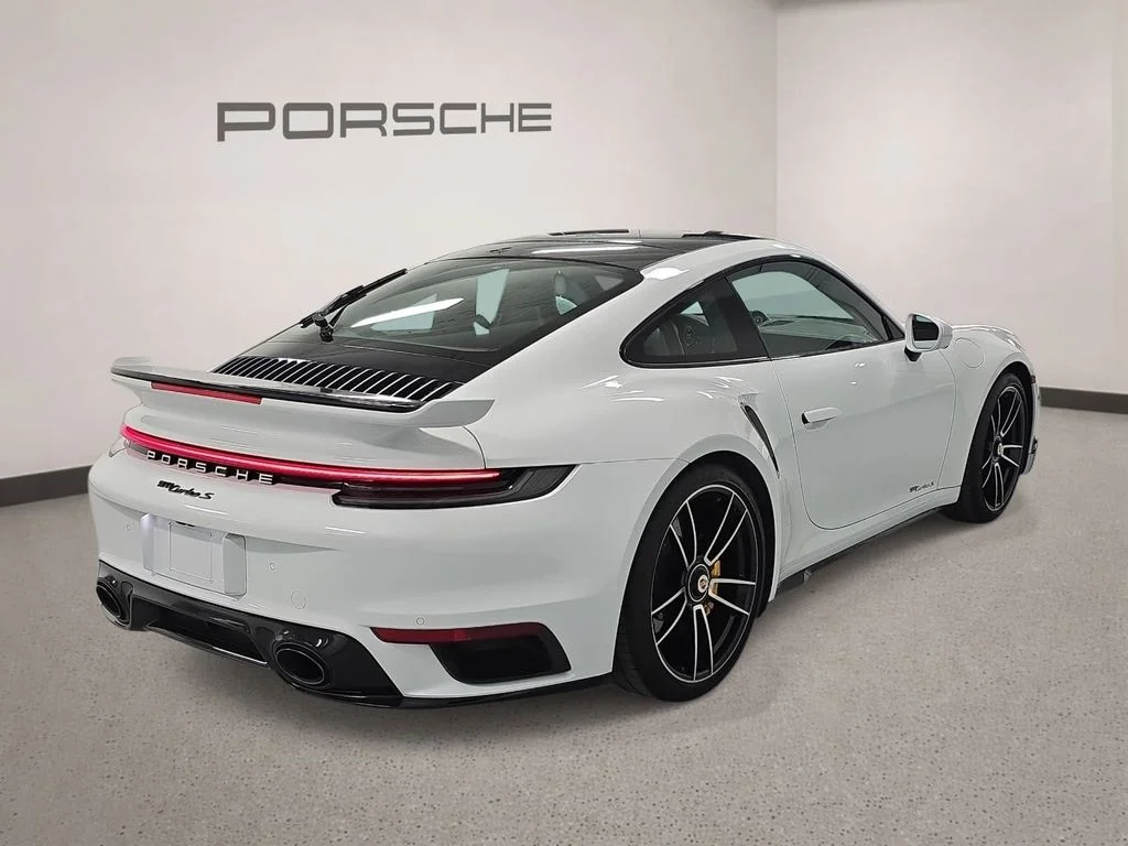 Certified Used 2021 White Porsche Turbo S image 7