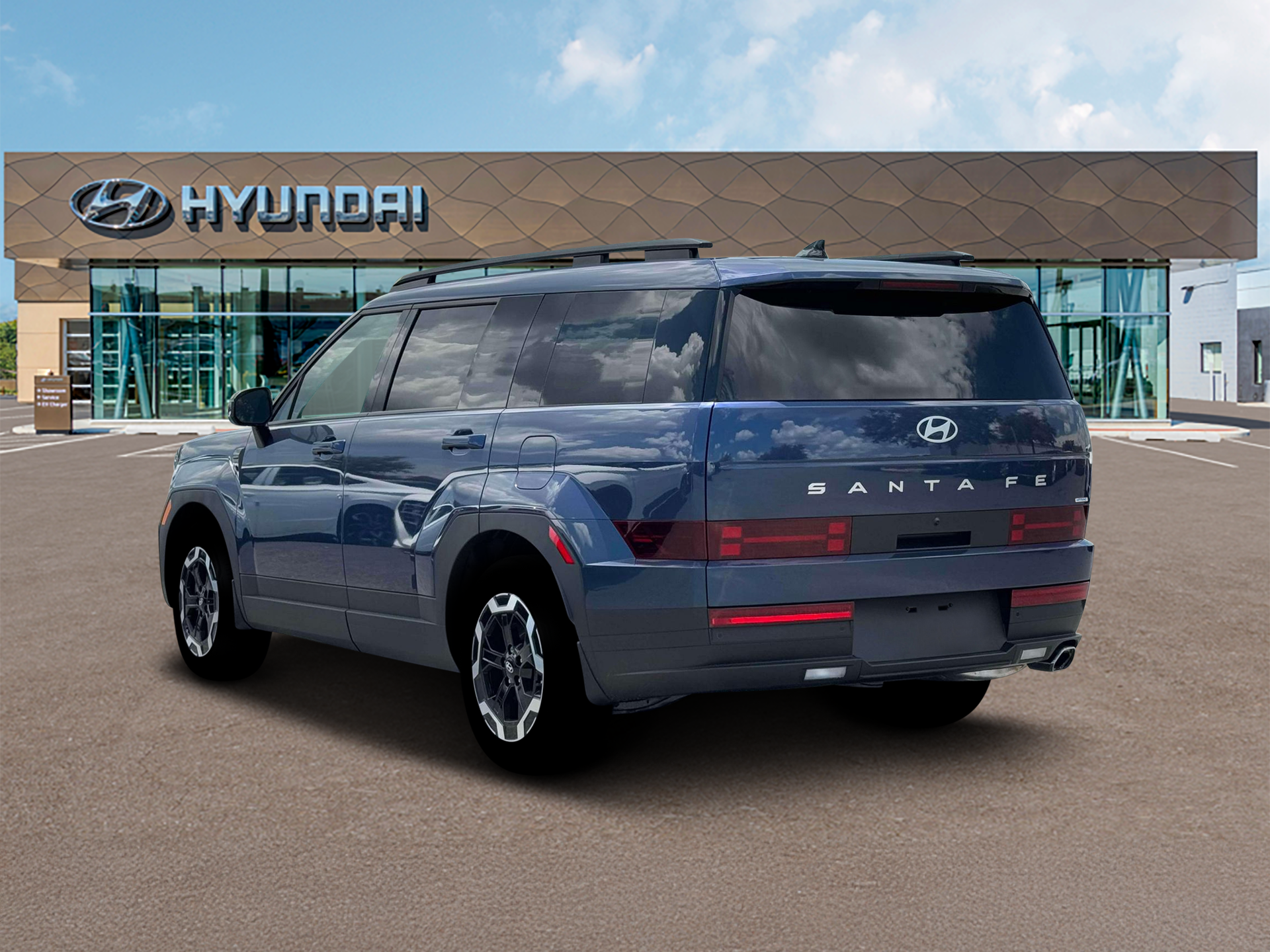 New 2026 Atlantis Blue Hyundai SEL AWD image 5