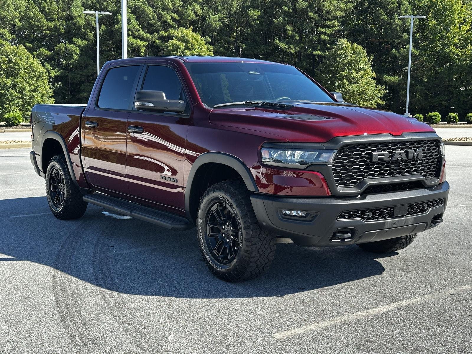 Used 2025 Delmonico Red Pearlcoat Ram Rebel image 2