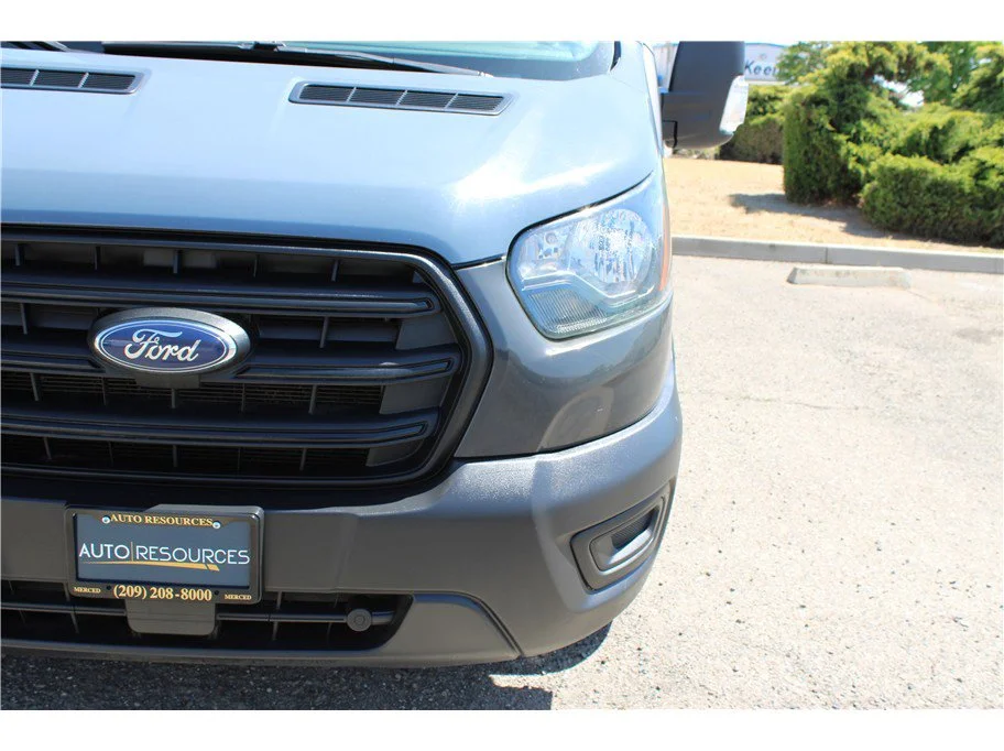 Used 2020 Gray Ford Extended Length High Roof Van 3D image 8