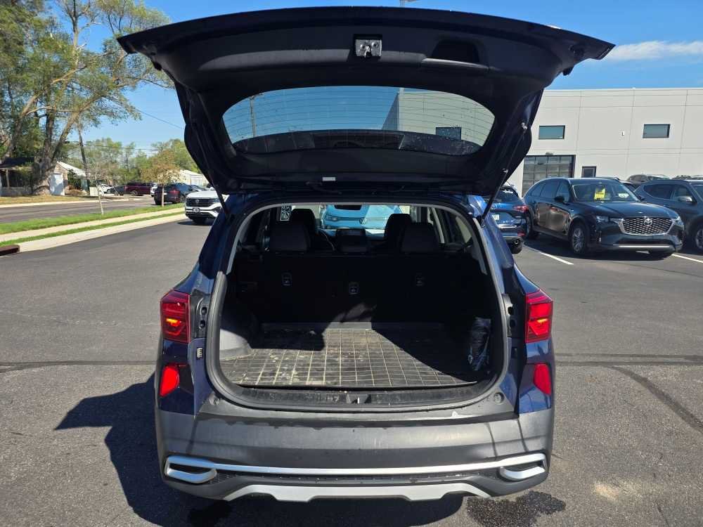 Used 2021 DARK OCEAN BLUE KIA EX image 6