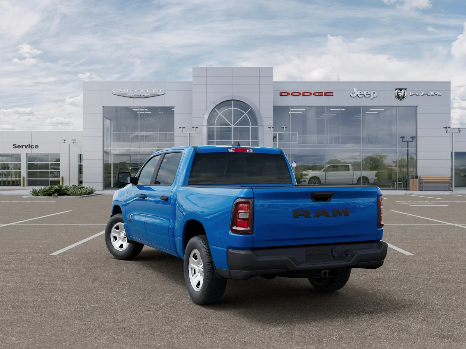 New 2026 Hydro Blue Pearlcoat RAM Tradesman image 43