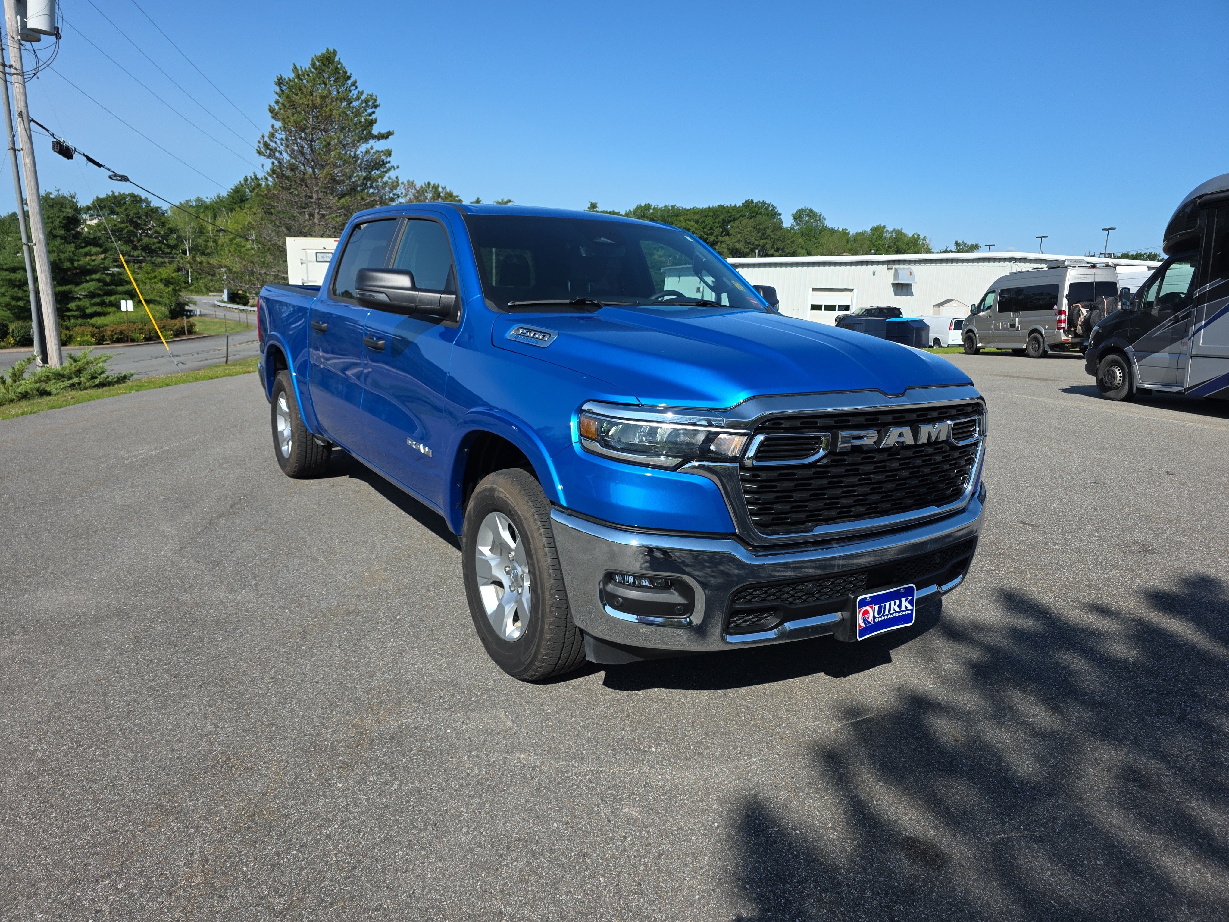 Used 2025 Hydro Blue Pearlcoat Ram Big Horn image 7