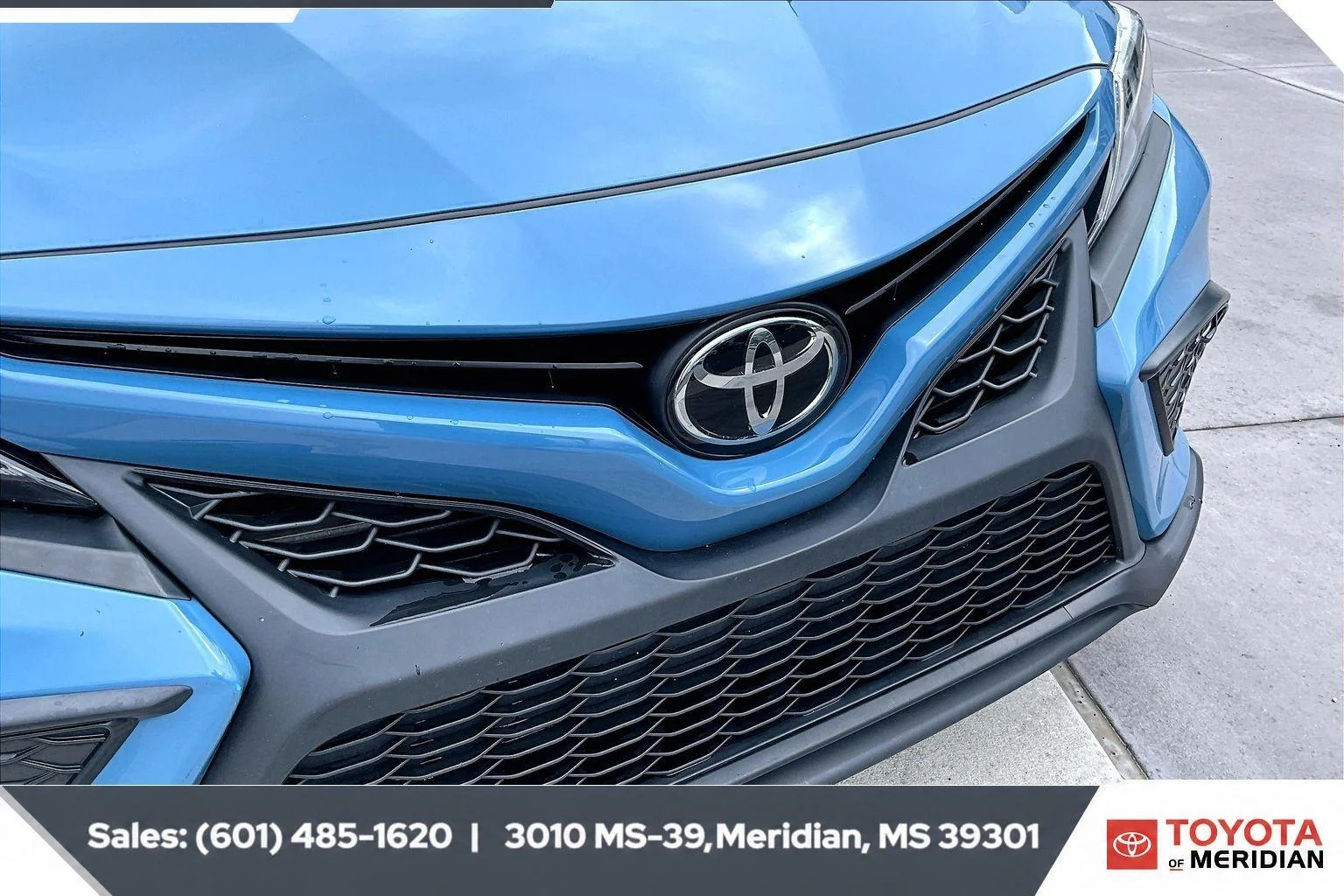 Used 2024 Cavalry Blue Toyota SE image 21