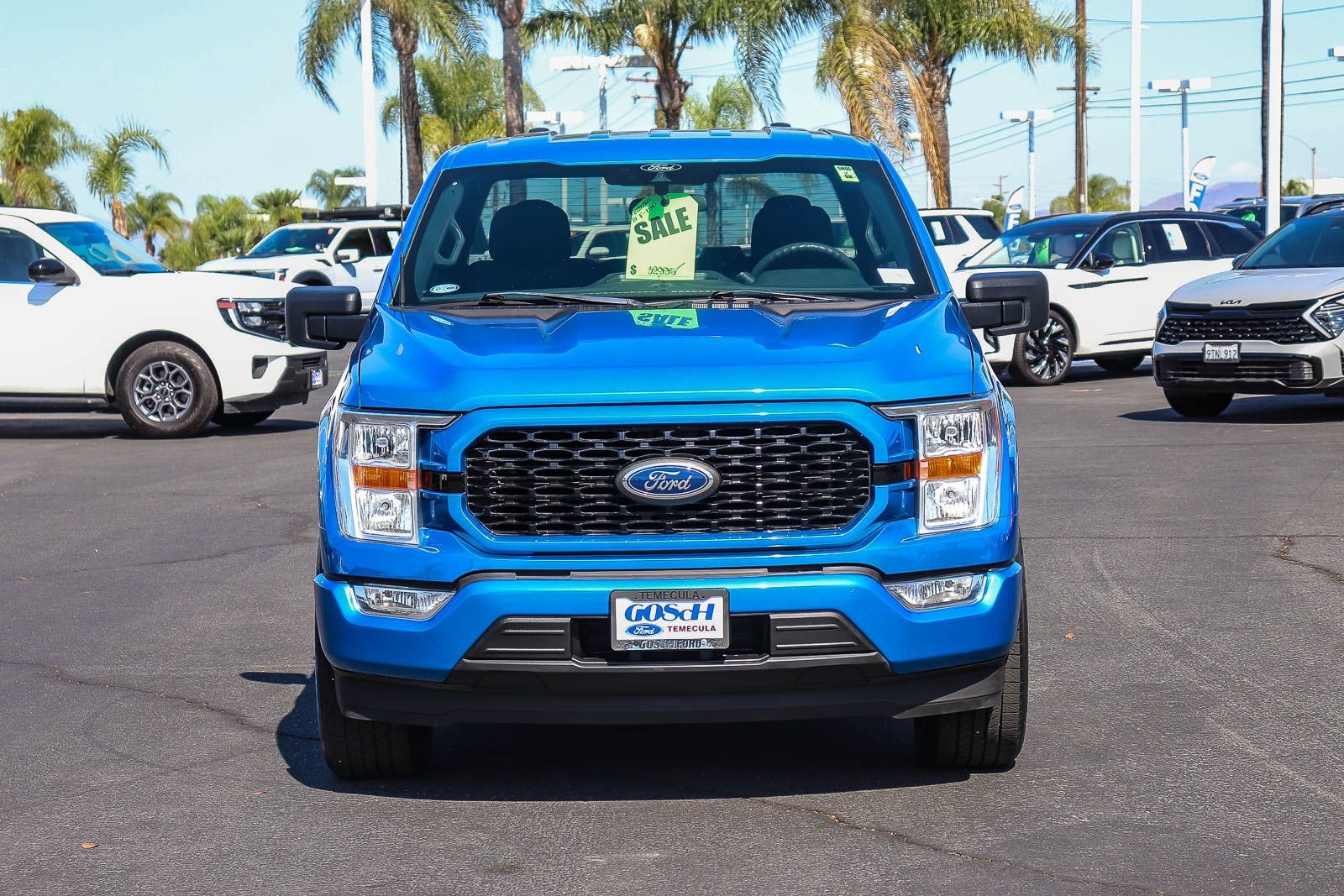 Certified Used 2021 Blue Metallic Ford XL image 2