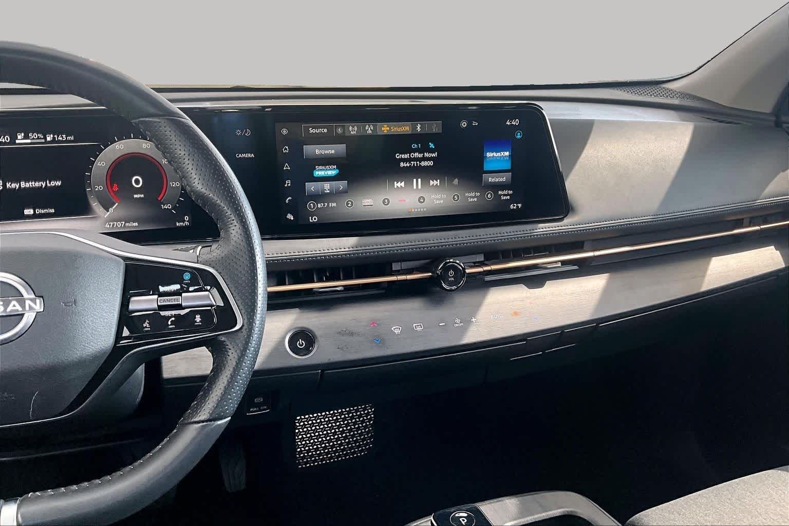 Used 2023 Black Diamond Pearl Nissan VENTURE+ image 6