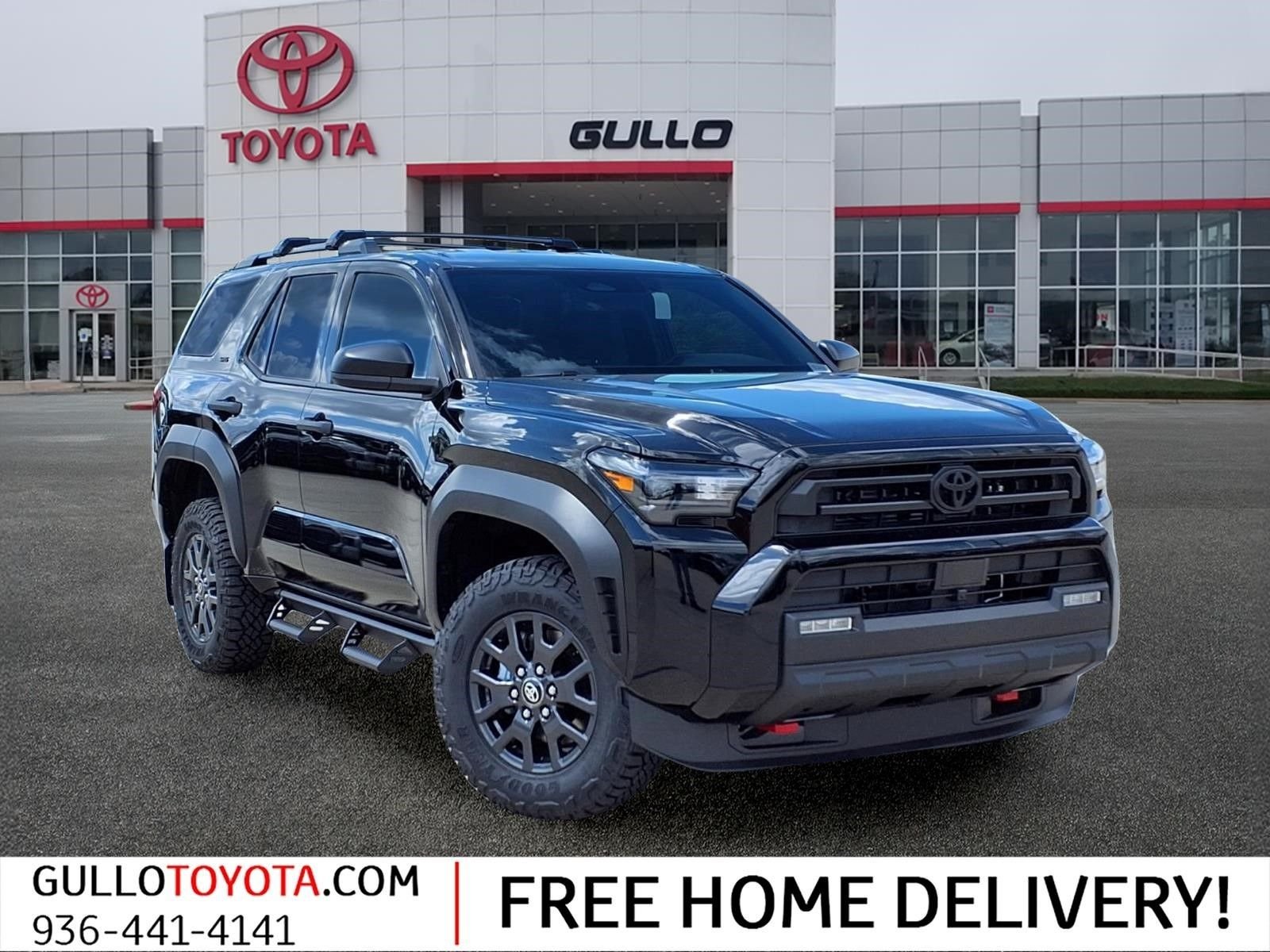 Black 2026 Toyota 4Runner SR5 4WD SUV / Crossover Four-Wheel Drive