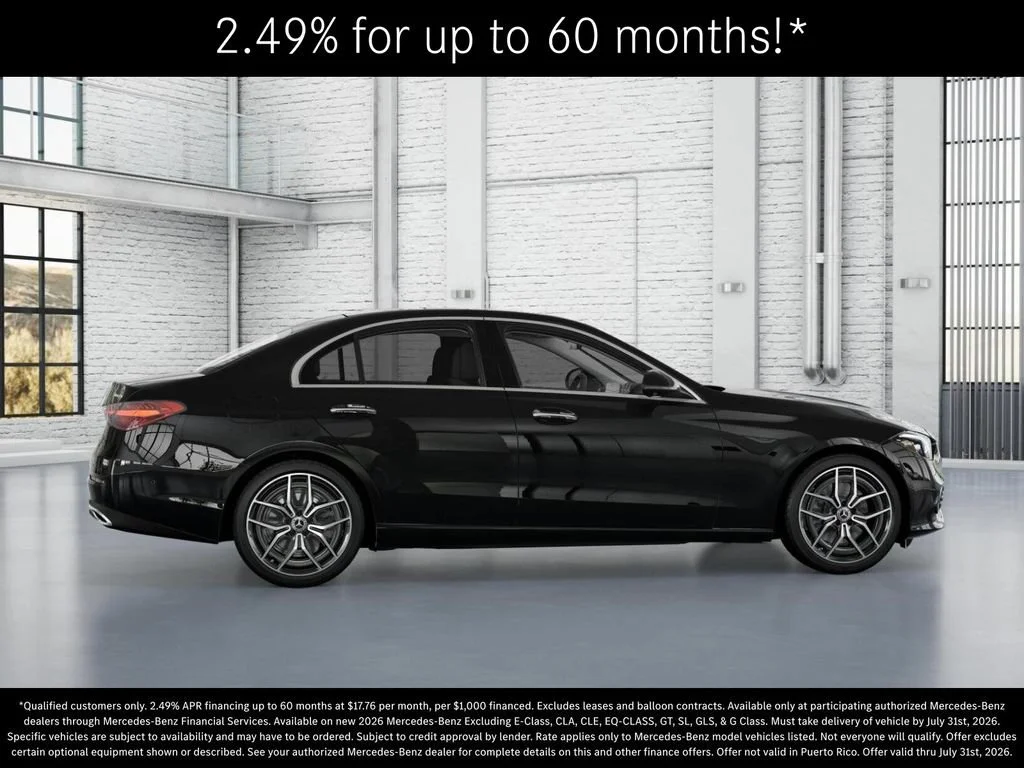 New 2026 Black Mercedes-Benz C 300 image 59