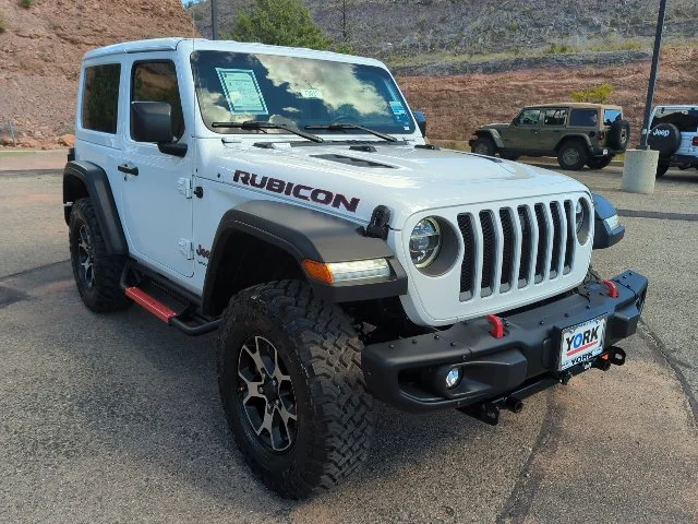 Used 2020 White Jeep Rubicon image 3