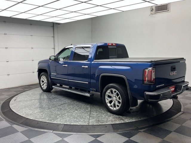 Used 2017 Stone Blue Metallic GMC SLT image 2