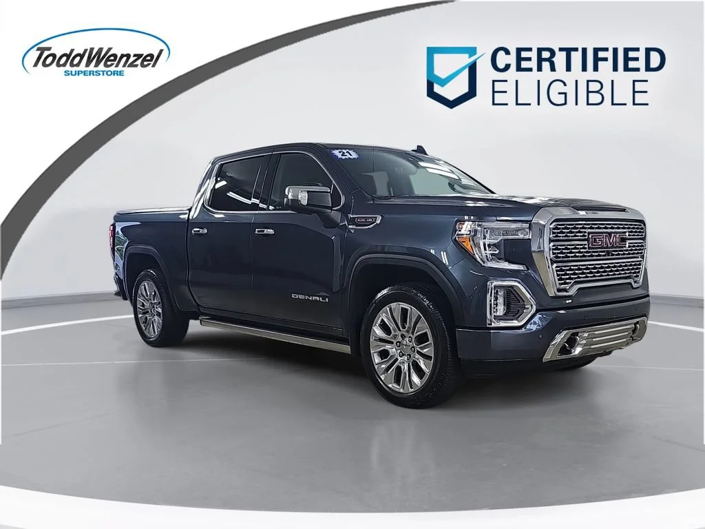 Certified Used 2021 DARK SKY METALLIC GMC Denali image 1
