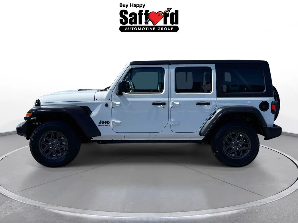 Used 2024 White Jeep Sport S image 4