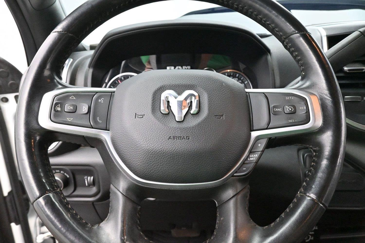 Used 2024 Bright White Clearcoat Ram Big Horn image 15