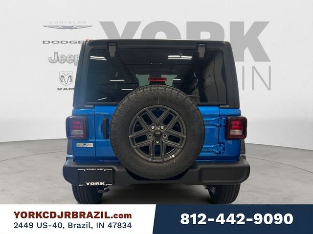 New 2026 Hydro Blue Pearl-Coat Exterior Paint Jeep Sport S image 4