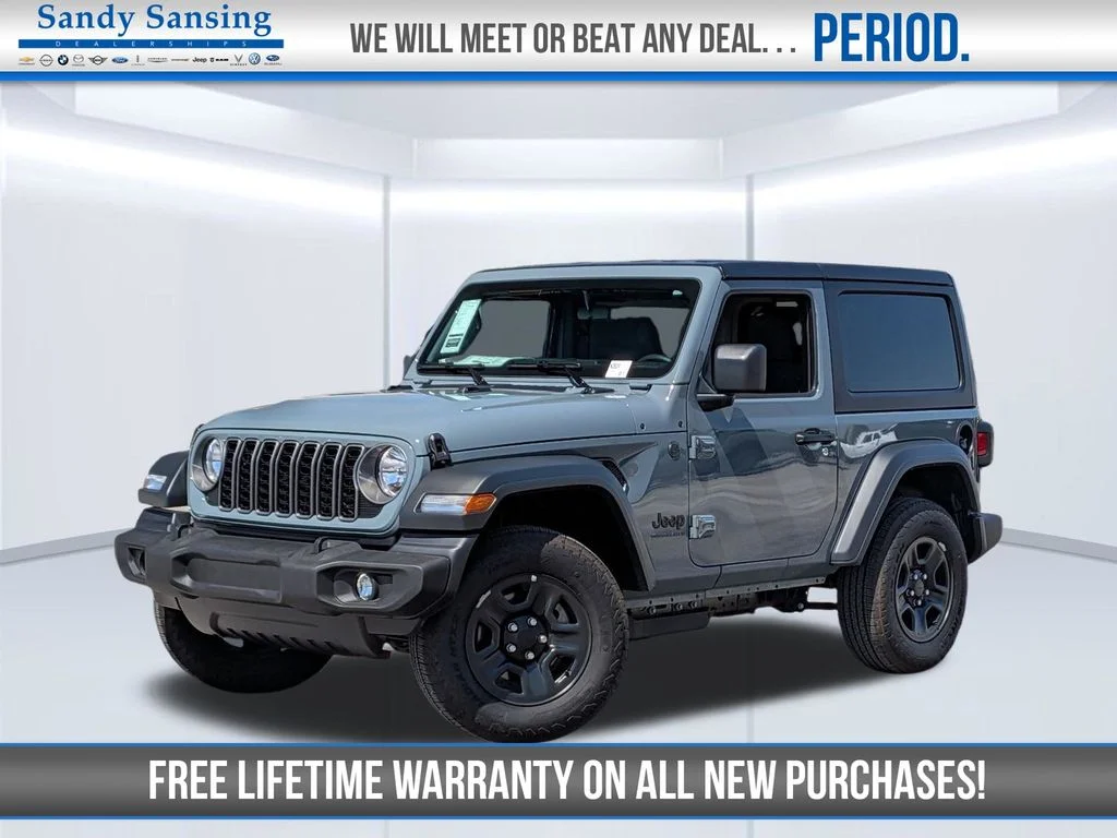New 2026 Gray Jeep Sport image 1