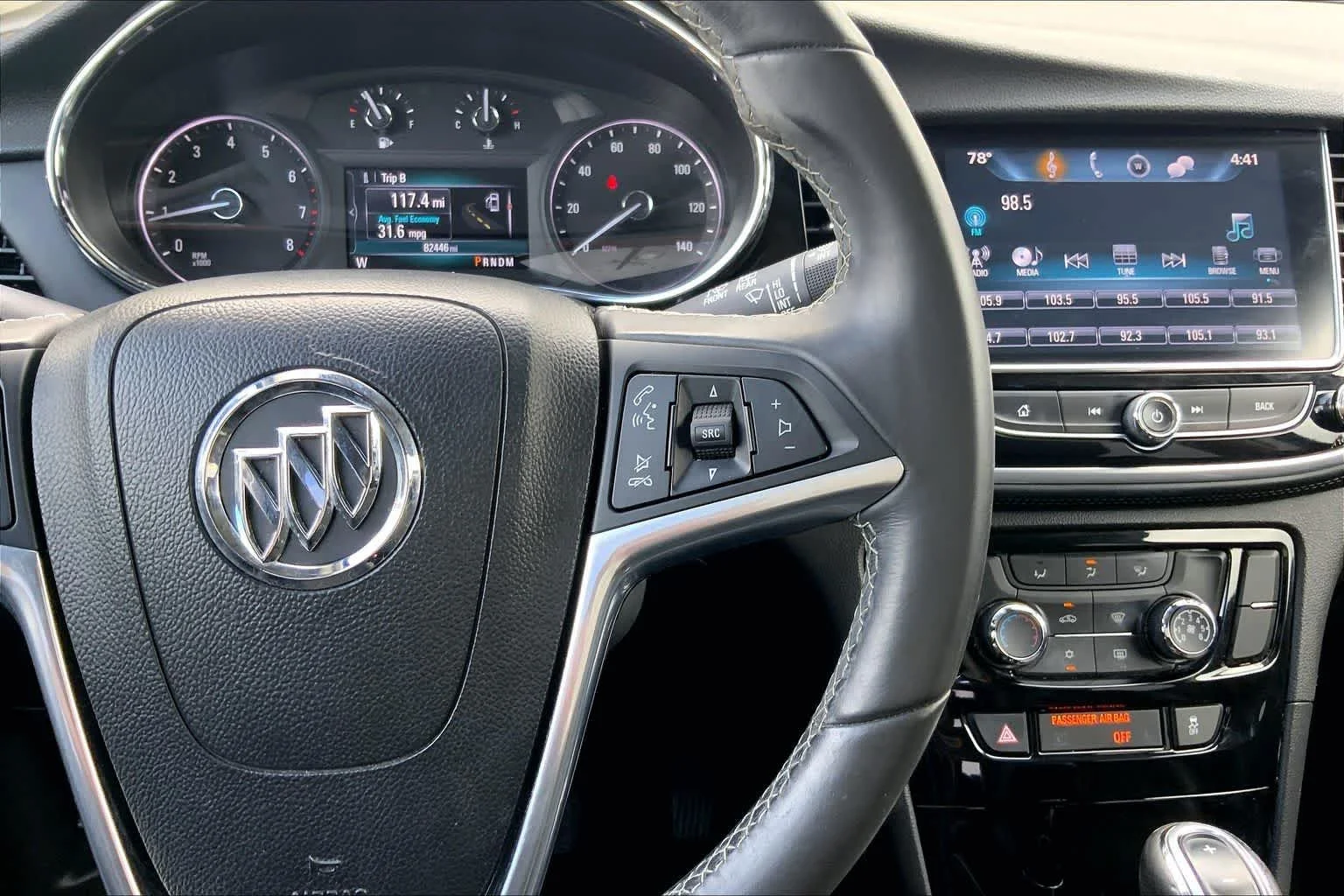 Used 2018 Includes (CM5) Black Carbon Metallic lower exterior accent color, Paint code W700S.) Buick Preferred image 25