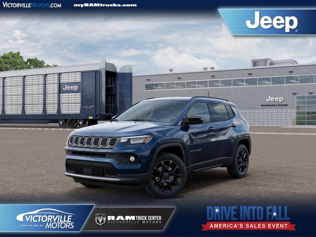 New 2026 Fathom Blue Pearl-Coat Exterior Paint Jeep Latitude image 1