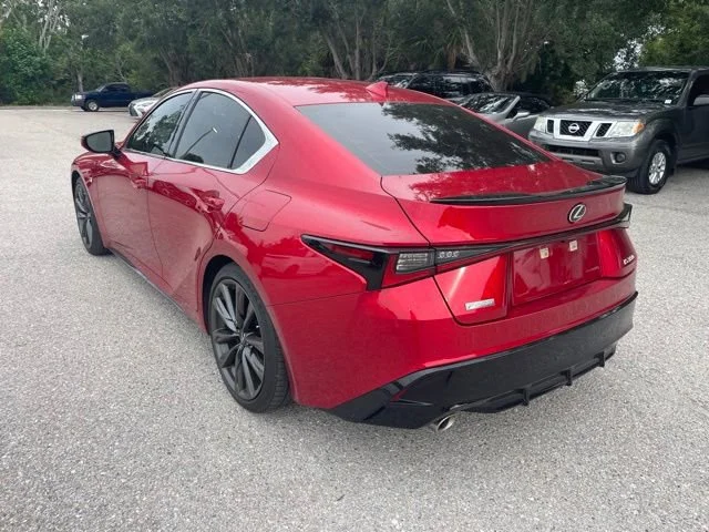 Used 2021 Infra-Red Lexus IS 350 F SPORT image 4