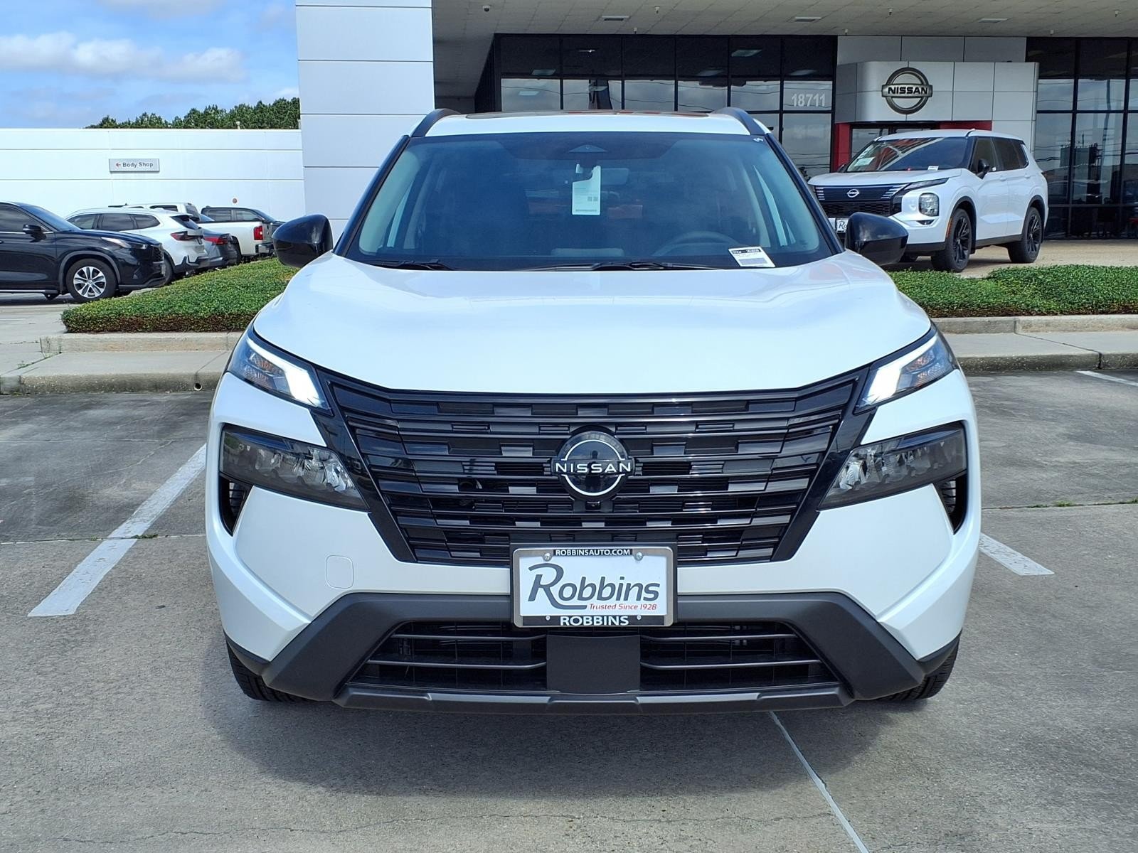 2026 Nissan Rogue Dark Armor™ White at Robbins Nissan