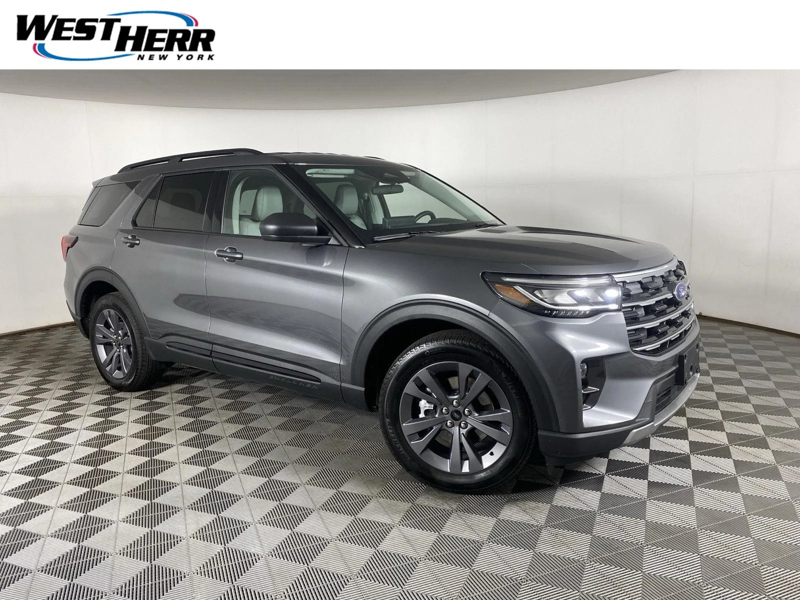 New 2026 Carbonized Gray Metallic Ford Active image 1
