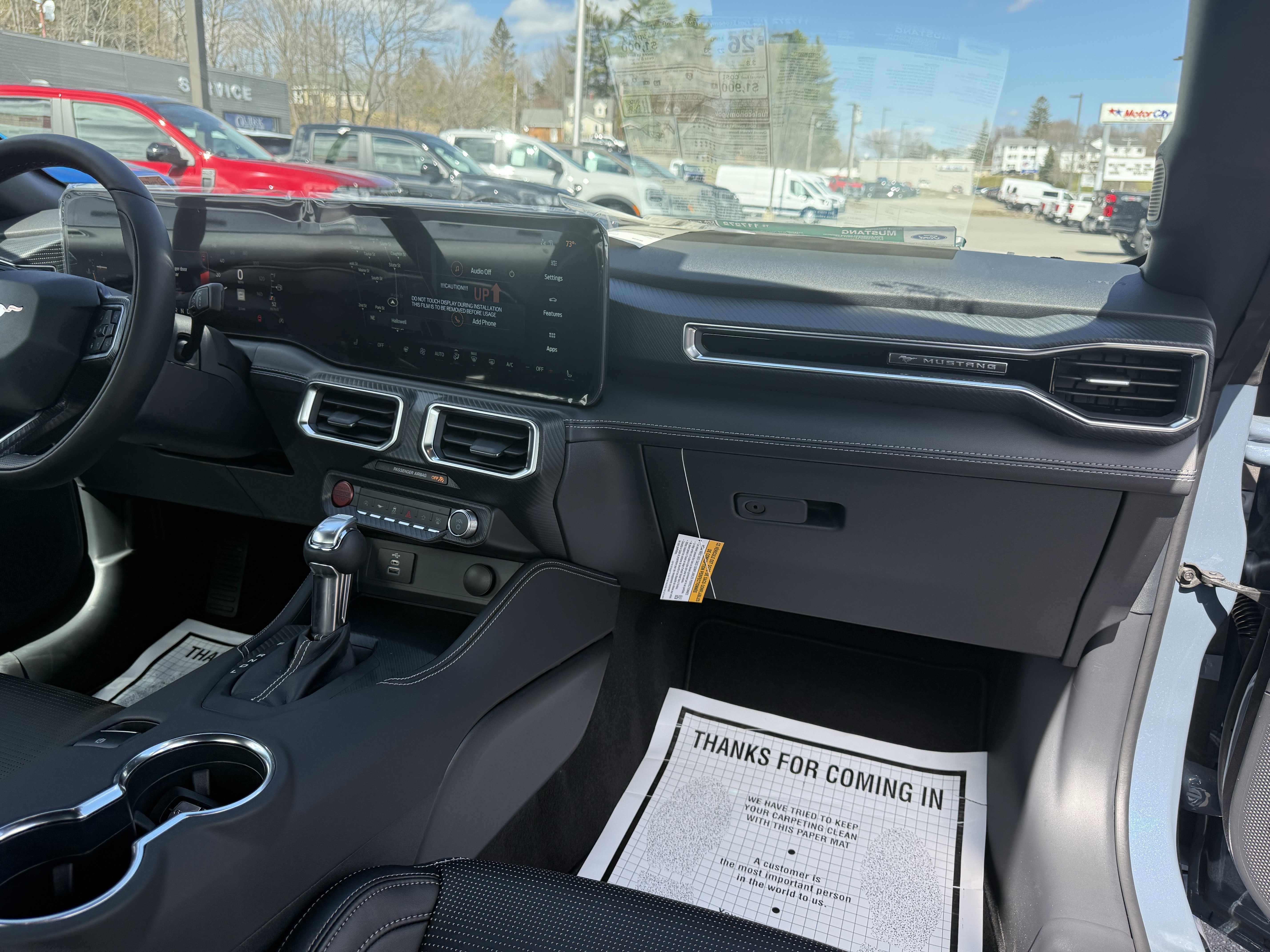 New 2026 Vapor Blue Metallic Ford EcoBoost® Premium Fastback image 4