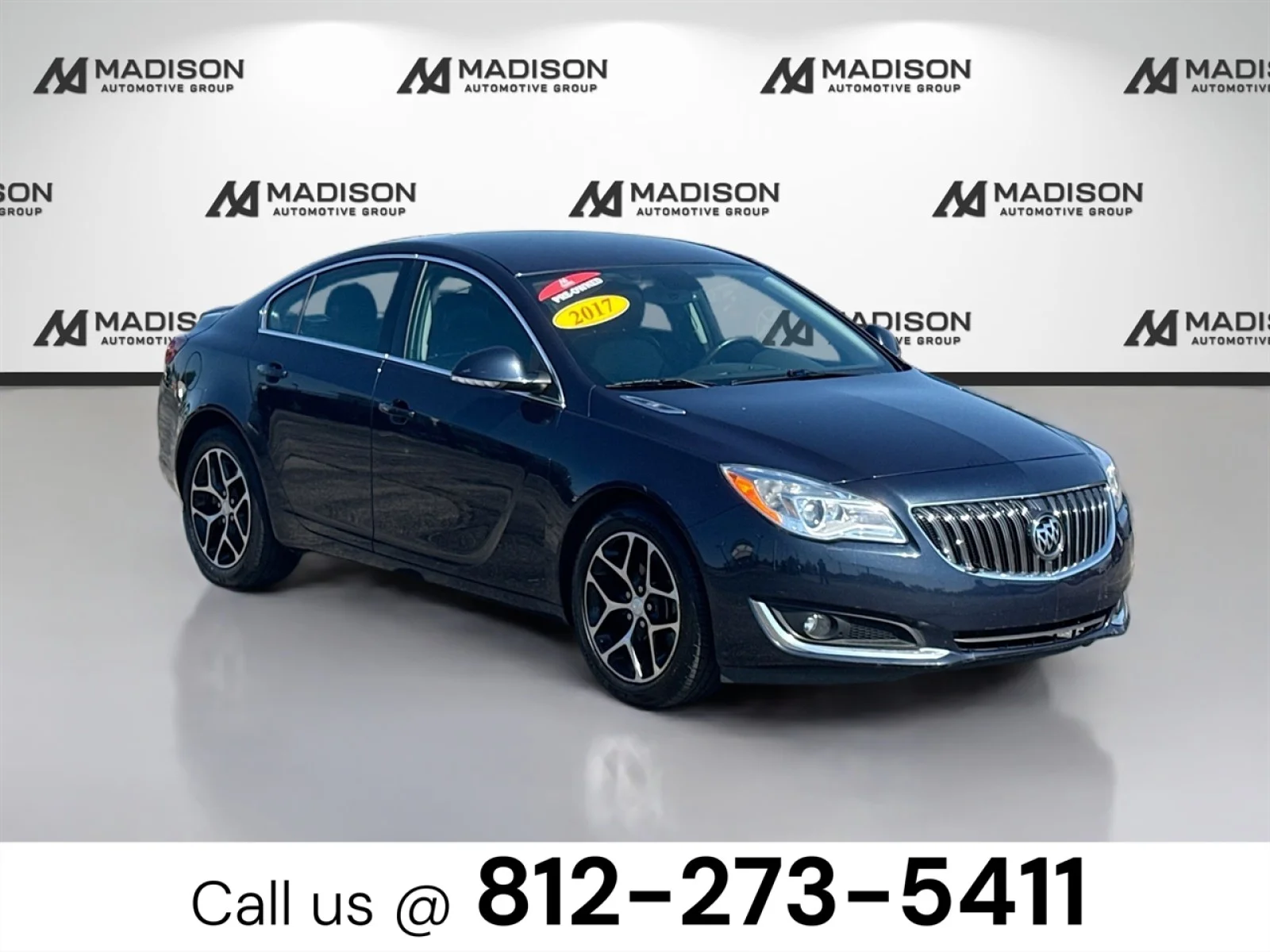 Used 2017 Blue Buick Sport Touring image 3
