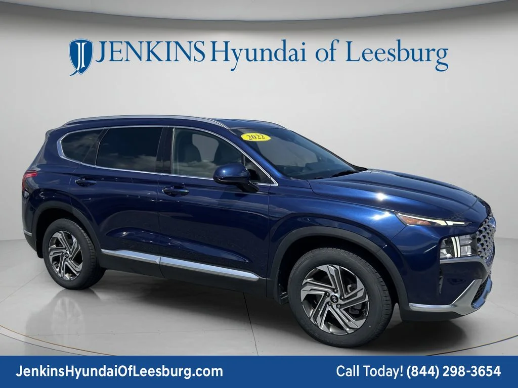 Used 2022 Blue Hyundai SEL image 2