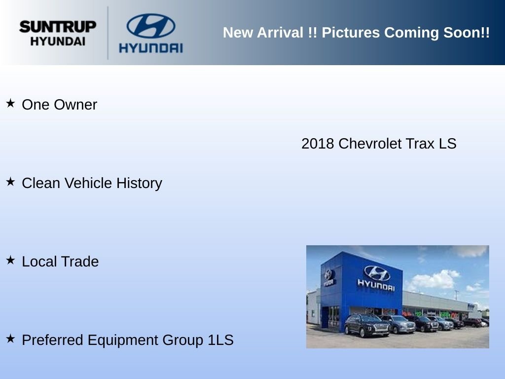 Used 2018 Silver Ice Metallic Chevrolet LS image 2
