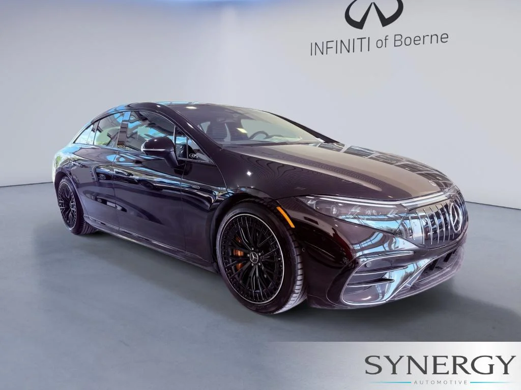Used 2023 Onyx  Black Metallic Mercedes-Benz AMG® EQS image 3