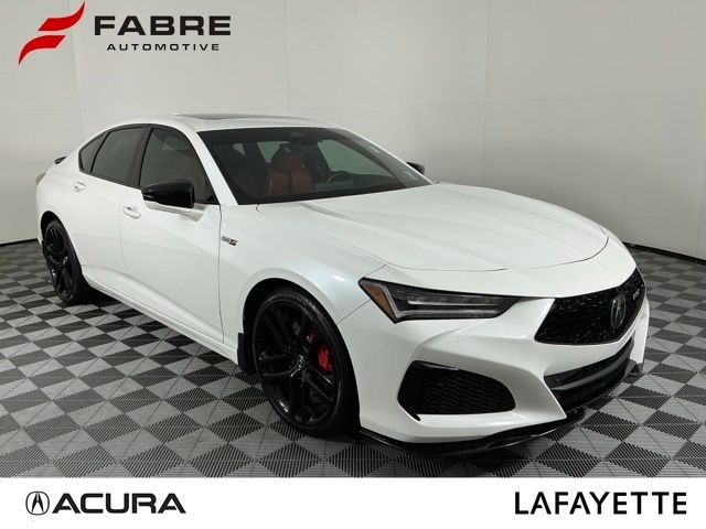 Certified Used 2025 Platinum White Pearl Acura TYPE S image 1