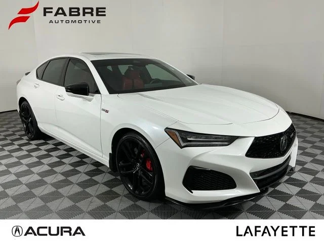 Certified Used 2025 Platinum White Pearl Acura Type S image 1