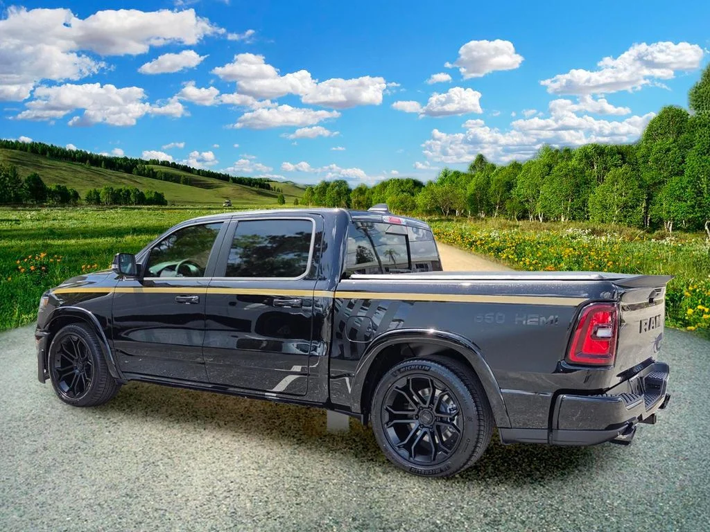 New 2026 Diamond Black Crystal Pearl-Coat Exterior Paint RAM 650HP Supercharger image 4