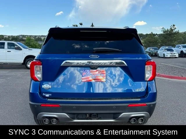 Used 2021 Blue Ford King Ranch image 4