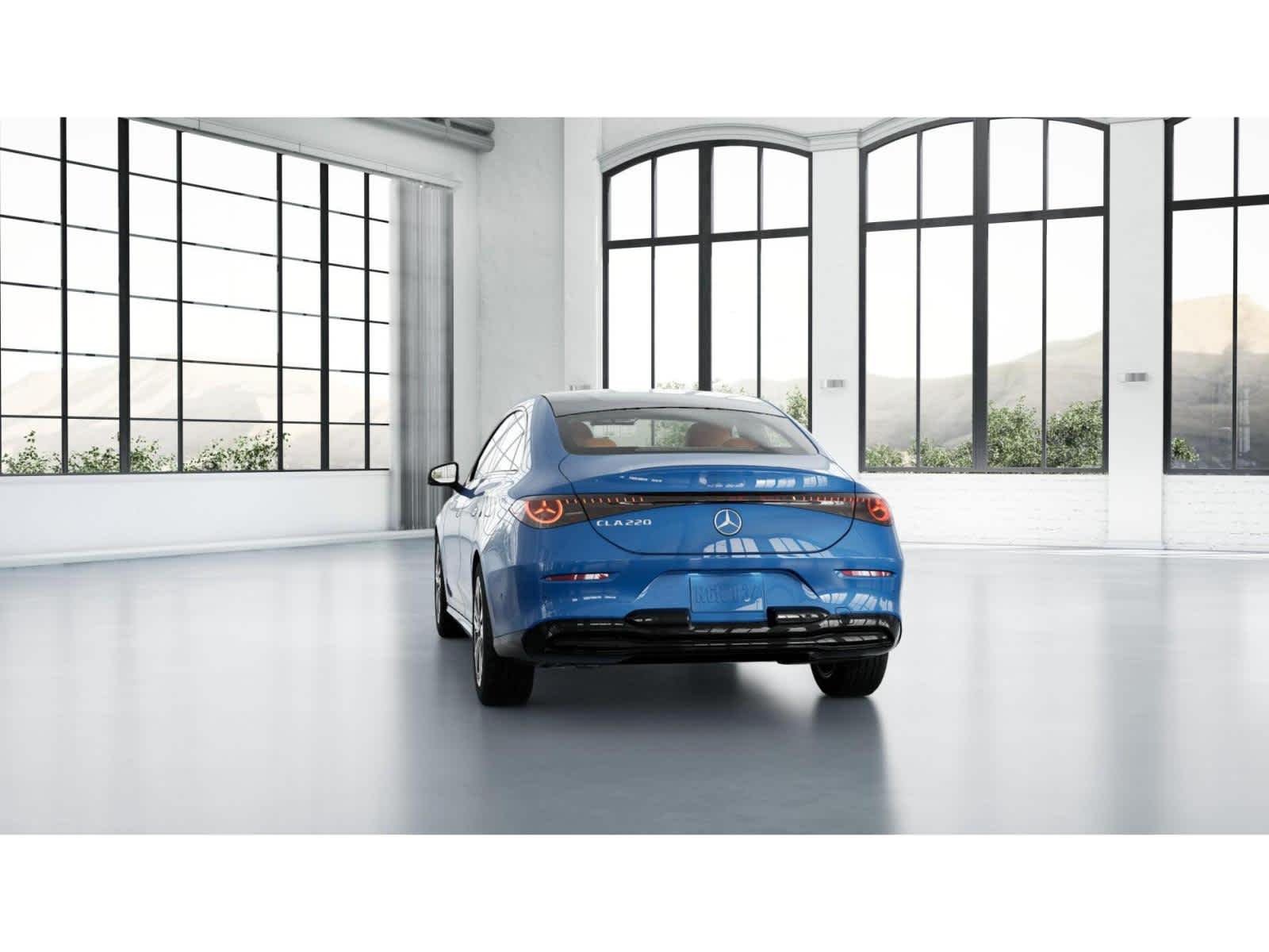 New 2027 Sky Blue Metallic Mercedes-Benz CLA 220 Hybrid image 25