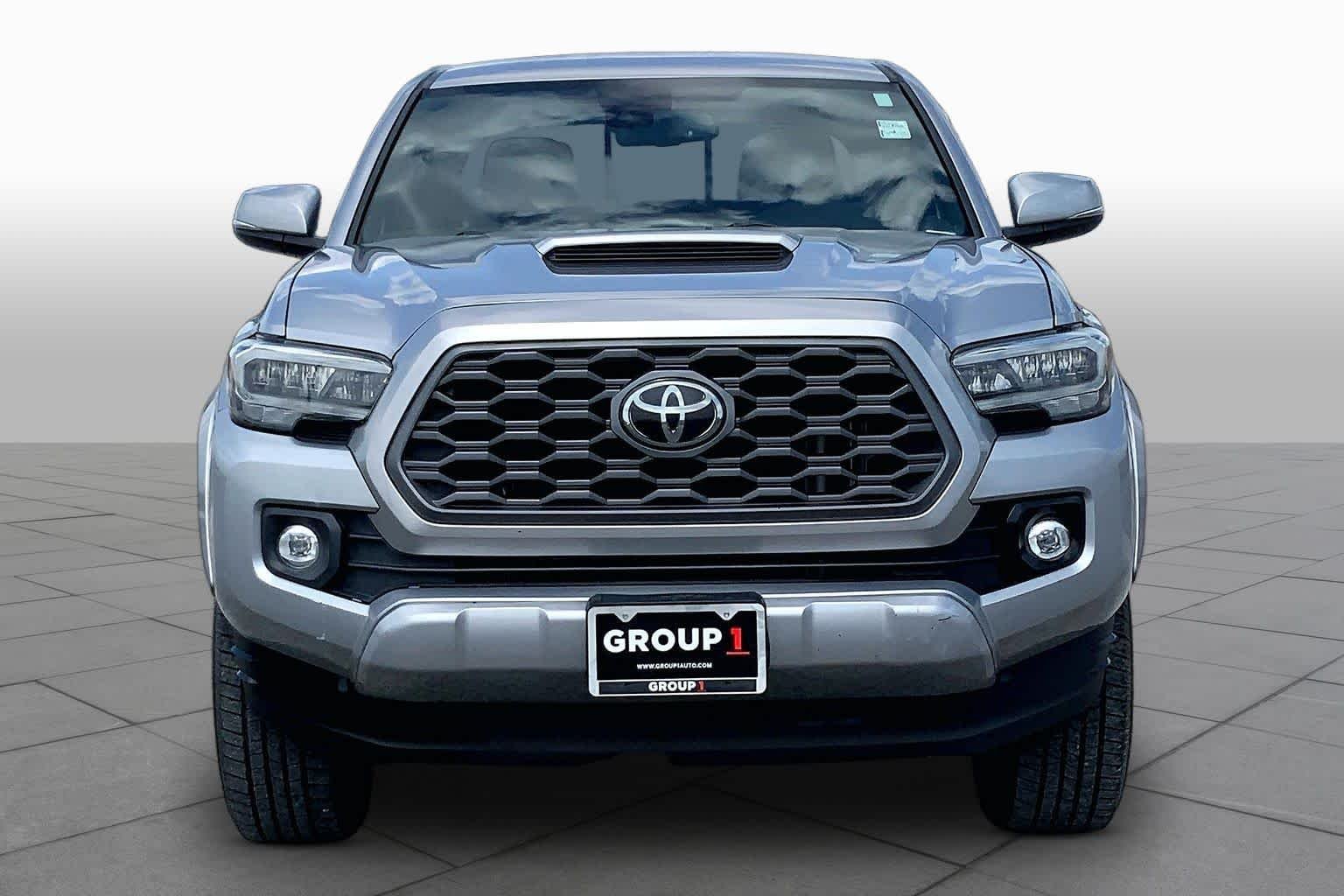 Used 2021 Silver Sky Metallic Toyota TRD Sport image 4