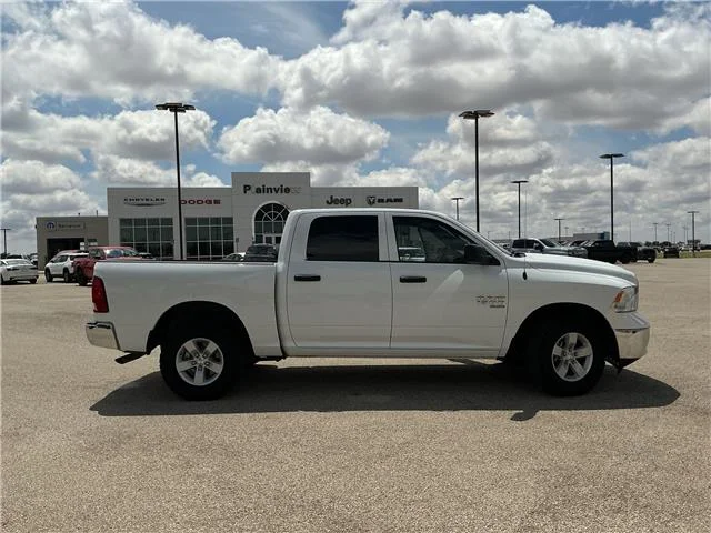Used 2023 Bright White Clearcoat RAM SLT 4x4 Crew Cab 5.6 ft. box 140 in. WB image 8